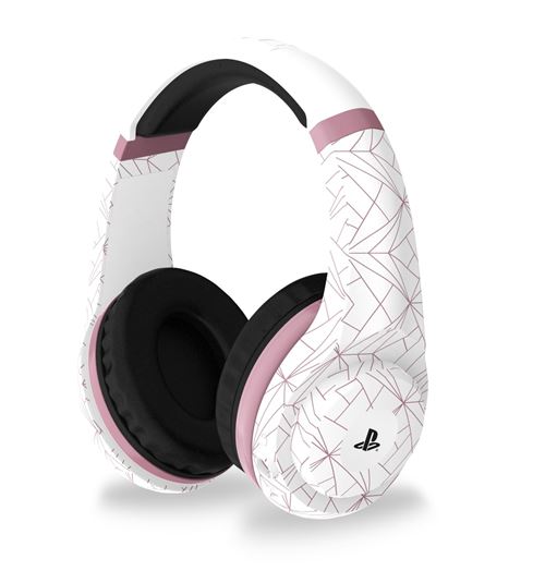 Casque 4Gamers PRO4-70 Stéréo PS4 Rose et Blanc État correct N/A reconditionné disponible sur Fnac