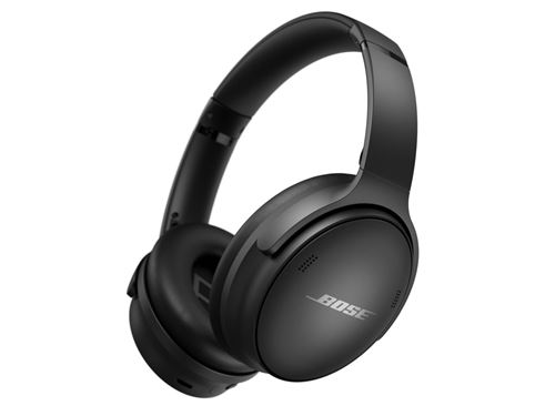 Casque à réduction de bruit sans fil Bluetooth Bose QuietComfort 45 Noir État correct Bose reconditionné disponible sur Fnac