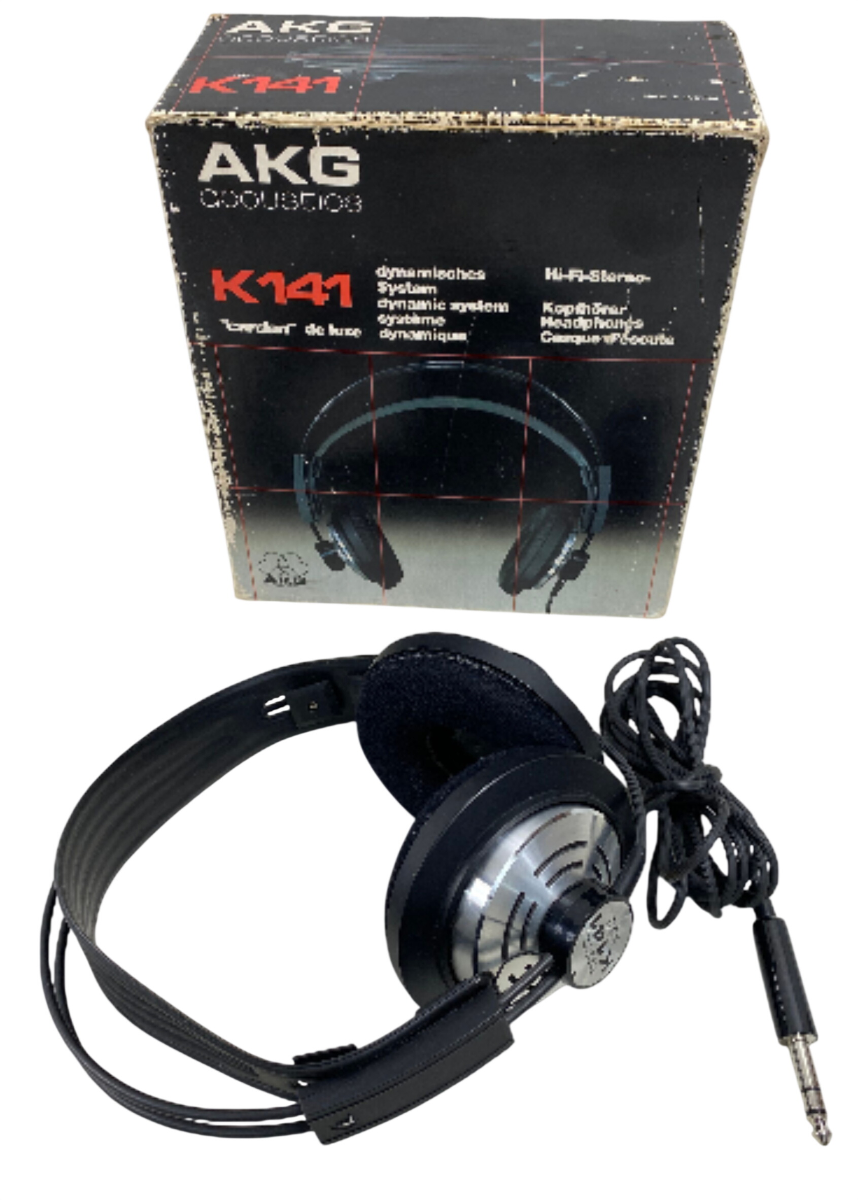Acheter Casque "AKG acoustics" K141 Bon état - 35,00 € Casque "AKG acoustics" K141 Bon état reconditionné disponible sur Label Emmaüs
