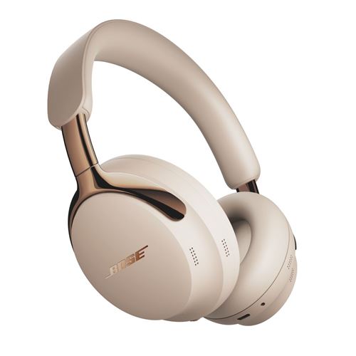 Casque arceau circum-aural sans fil Bluetooth Bose QuietComfort Ultra 2e génération à réduction de bruit Sable État correct reconditionné disponible sur Fnac