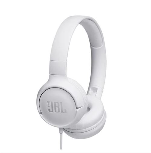 Casque arceau JBL Tune 500 Blanc État correct JBL reconditionné disponible sur Fnac