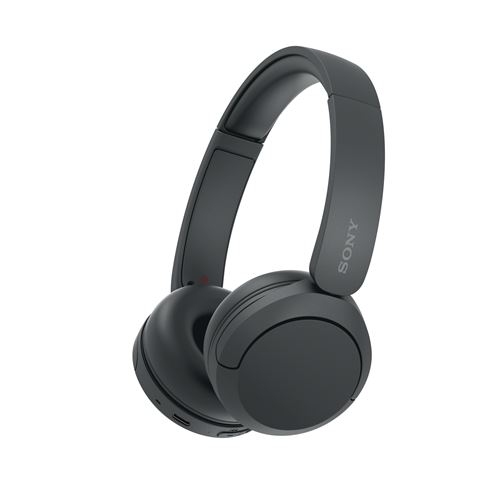 Casque arceau sans fil Bluetooth Multipoint Sony WHCH520 Noir État correct Sony reconditionné disponible sur Fnac