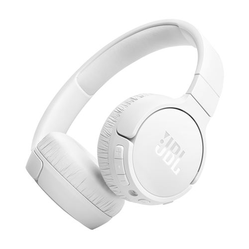 Casque arceau supra-auriculaire sans fil JBL Tune 670NC avec réduction de bruit Blanc État correct reconditionné disponible sur Fnac