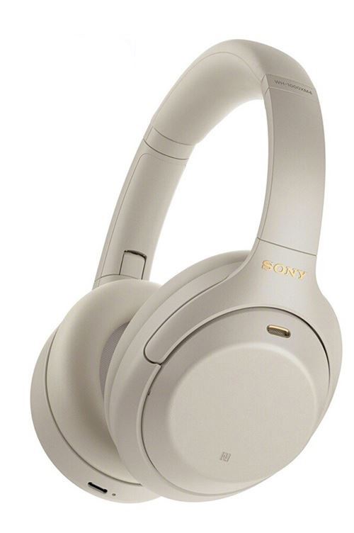 Casque audio à réduction de bruit Bluetooth Sony WH1000XM4 Argent État correct Sony reconditionné disponible sur Fnac