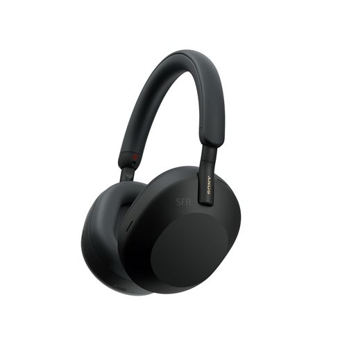 Casque audio arceau sans fil Sony WH1000XM5 noir à réduction de bruit État correct reconditionné disponible sur Fnac
