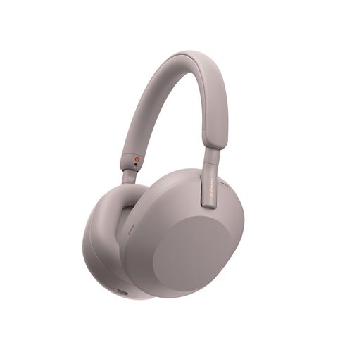 Casque audio arceau sans fil Sony WH1000XM5 rose à réduction de bruit État correct reconditionné disponible sur Fnac
