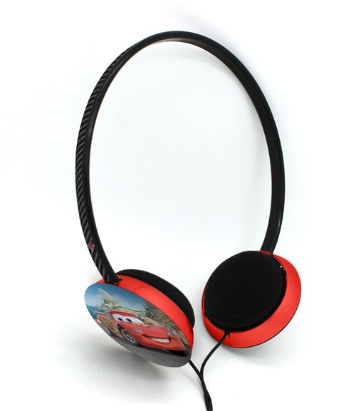 Casque audio enfant Disney DSY-HP731 Cars Noir et Rouge État correct reconditionné disponible sur Fnac