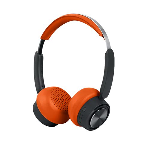 Casque audio Muse Bluetooth 5.4 Mains Libres 65h Autonomie Noir Orange État correct reconditionné disponible sur Fnac
