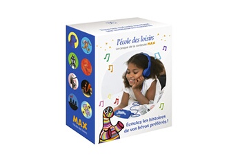 Casque audio pour boîte à histoires Max Bleu Bon état L'École des Loisirs reconditionné disponible sur Darty