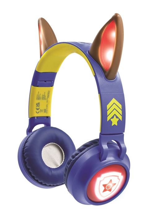 Casque audio sans fil pour enfant Bluetooth Lexibook Pat' Patrouille avec oreilles de Chase État correct - 22,99 € Casque audio sans fil pour enfant Bluetooth Lexibook Pat' Patrouille avec oreilles de Chase État correct reconditionné disponible sur Fnac