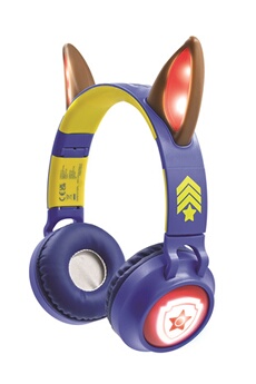Casque audio sans fil pour enfant Bluetooth Pat' Patrouille avec oreilles de Chase Bon état reconditionné disponible sur Darty