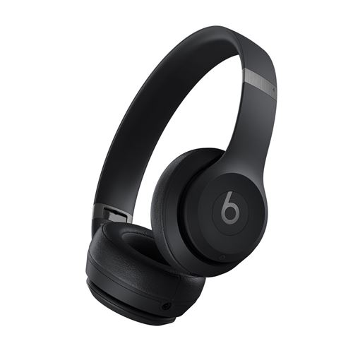 Casque audio supra-auriculaire sans fil Beats Solo 4 Bluetooth Noir mat État correct reconditionné disponible sur Fnac