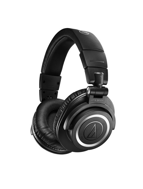 Casque circum-aural sans fil Audio-Technica ATH-M50xBT2 Bluetooth Noir État correct Audio-Technica reconditionné disponible sur Fnac