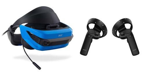 Casque de Réalité Mixte Acer Bleu et noir avec 2 manettes État correct Acer reconditionné disponible sur Fnac