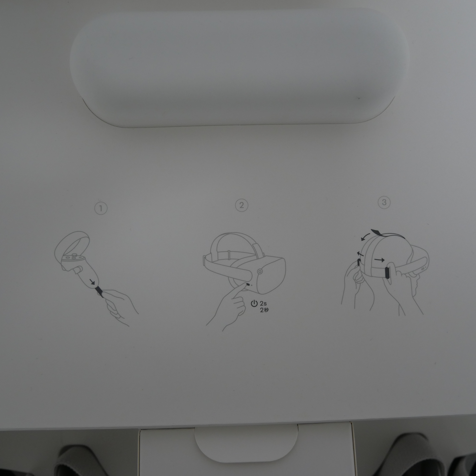 Voir photo 7 de Casque de réalité virtuelle autonome Oculus Quest 2 Blanc -256GB Casque de réalité virtuelle autonome Oculus Quest 2 Blanc -256GB Très bon état reconditionné photo 7