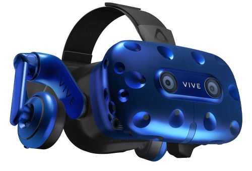 Casque de réalité virtuelle HTC Vive Pro Bleu et noir État correct HTC reconditionné disponible sur Fnac