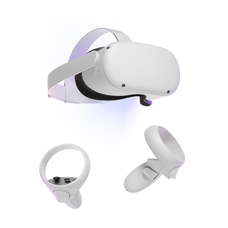 Casque de Realite Virtuelle - Meta Quest 2 - 128 Go - Excellent état Parfait état Meta reconditionné disponible sur Pixmania
