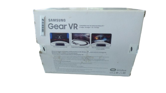 Voir photo 2 de Casque de réalité virtuelle Samsung Gear VR pour Samsung Galaxy S6 (notice non incluse) en boîte Casque de réalité virtuelle Samsung Gear VR pour Samsung Galaxy S6 (notice non incluse) en boîte très bon état reconditionné photo 2