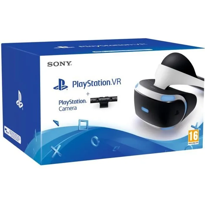 Casque de réalité virtuelle - Sony - PlayStation VR - 5.7 - 960 x 1080 - HDMI avec caméra V2 Reconditionné - 199,89 € Casque de réalité virtuelle - Sony - PlayStation VR - 5.7 - 960 x 1080 - HDMI avec caméra V2 Reconditionné Sony reconditionné disponible sur Cdiscount Seconde Vie