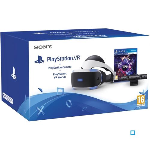 Casque de réalité virtuelle Sony Playstation VR + Caméra PlayStation V2 + Coupon pour jeu PlayStation VR Worlds État correct Sony reconditionné disponible sur Fnac