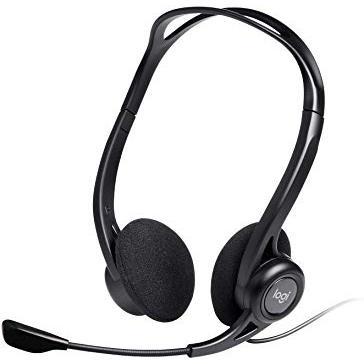Voir photo 2 de Casque filaire avec micro Logitech PC 960 - Noir | Dero Casque filaire avec micro Logitech PC 960 - Noir Reconditionné Logitech reconditionné photo 2 | Dero