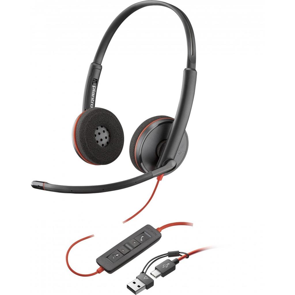 Acheter Casque filaire avec micro Plantronics Poly Blackwire 3220 - Noir Reconditionné - 59,15 € Casque filaire avec micro Plantronics Poly Blackwire 3220 - Noir Reconditionné Plantronics reconditionné disponible sur Backmarket