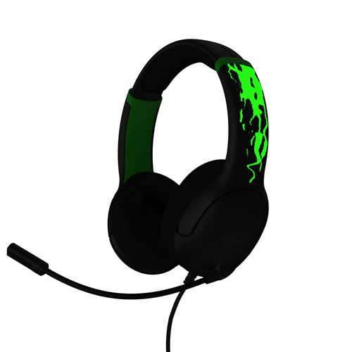 Casque filaire Pdp Airlite Glow pour console Xbox Series X/S Xbox One et PC Gris et vert État correct N/A reconditionné disponible sur Fnac