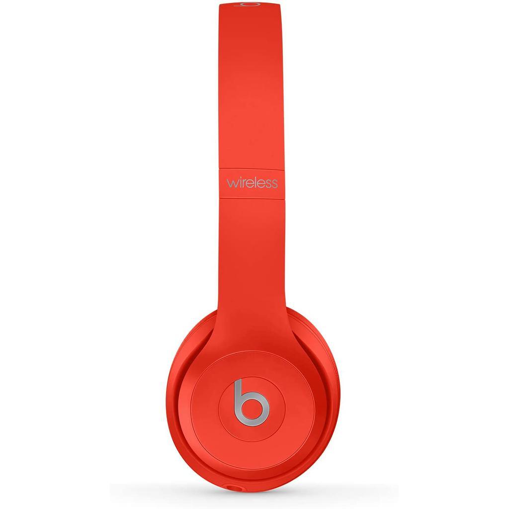 Voir photo 3 de Casque filaire + sans fil avec micro Beats Solo3 - Rouge | Dero Casque filaire + sans fil avec micro Beats Solo3 - Rouge Reconditionné Beats reconditionné photo 3 | Dero