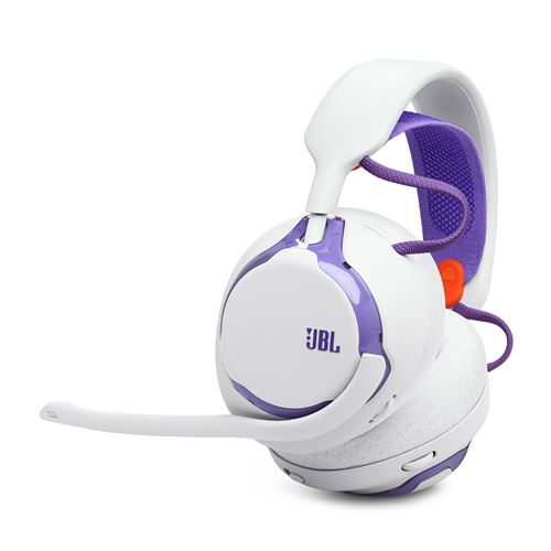 Casque Gaming arceau circum-auriculaire sans fil Bluetooth JBL Quantum 650 Blanc et Violet État correct JBL reconditionné disponible sur Fnac | Dero