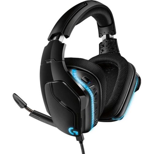 Casque gaming et micro RVB filaire Logitech G635 Lightsync son surround 7.1 État correct Logitech reconditionné disponible sur Fnac | Dero