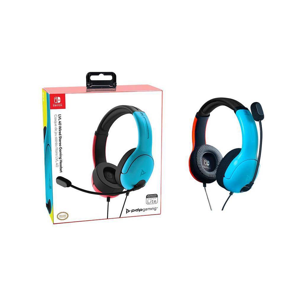 Casque gaming filaire avec micro Pdp LVL40 - Bleu/Rouge Reconditionné N/A reconditionné disponible sur Backmarket