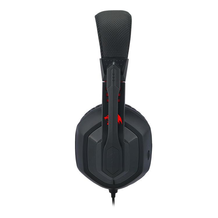 Voir photo 2 de Casque gaming filaire avec micro Redragon Ares H120 - Noir/Rouge | Dero Casque gaming filaire avec micro Redragon Ares H120 - Noir/Rouge Reconditionné Redragon reconditionné photo 2 | Dero