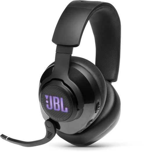 Casque gaming filaire circum-aural avec micro rétractable JBL Quantum 400 Noir État correct JBL reconditionné disponible sur Fnac