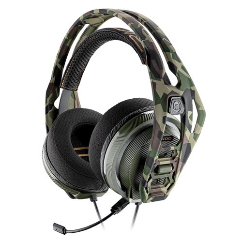 Casque gaming filaire Circum-auriculaire Plantronics RIG 400HA Camouflage forêt État correct Plantronics reconditionné disponible sur Fnac | Dero