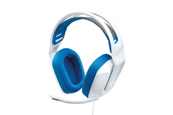 Casque gaming filaire G335 - blanc Bon état - 49,00 € Casque gaming filaire G335 - blanc Bon état Logitech reconditionné disponible sur Darty