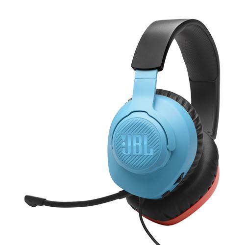 Casque Gaming filaire JBL Quantum 100N Bleu et Rouge pour PS5 PS4 Switch Xbox PC Mac État correct JBL reconditionné disponible sur Fnac