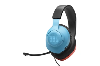Casque Gaming filaire Quantum 100N Bleu et Rouge pour PS5 PS4 Switch Xbox PC Mac Très bon état JBL reconditionné disponible sur Darty