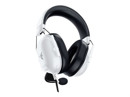 Casque Gaming filaire Razer BlackShark V2 X multiplateforme avec annulation du bruit Blanc État correct Razer reconditionné disponible sur Fnac