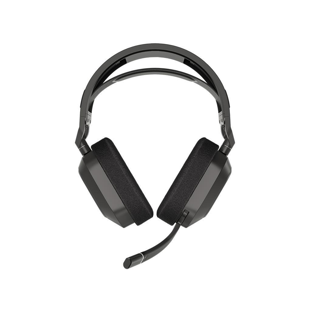 Voir photo 3 de Casque gaming sans fil avec micro Corsair HS80 MAX WIRELESS - Noir | Dero Casque gaming sans fil avec micro Corsair HS80 MAX WIRELESS - Noir Reconditionné Corsair reconditionné photo 3 | Dero