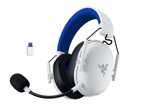 Casque gaming sans fil Razer BlackShark V3 X HyperSpeed Blanc pour PS5 État correct Razer reconditionné disponible sur Fnac | Dero