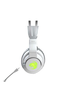 Casque Gaming Surround sans fil Elo 7.1 Air Blanc Très bon état Roccat reconditionné disponible sur Darty