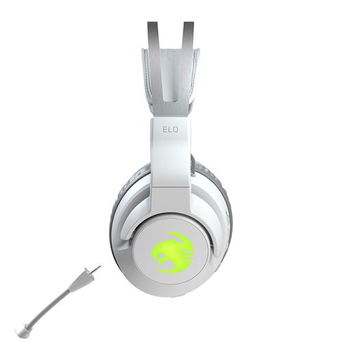 Casque Gaming Surround sans fil Roccat Elo 7.1 Air Blanc État correct Roccat reconditionné disponible sur Fnac