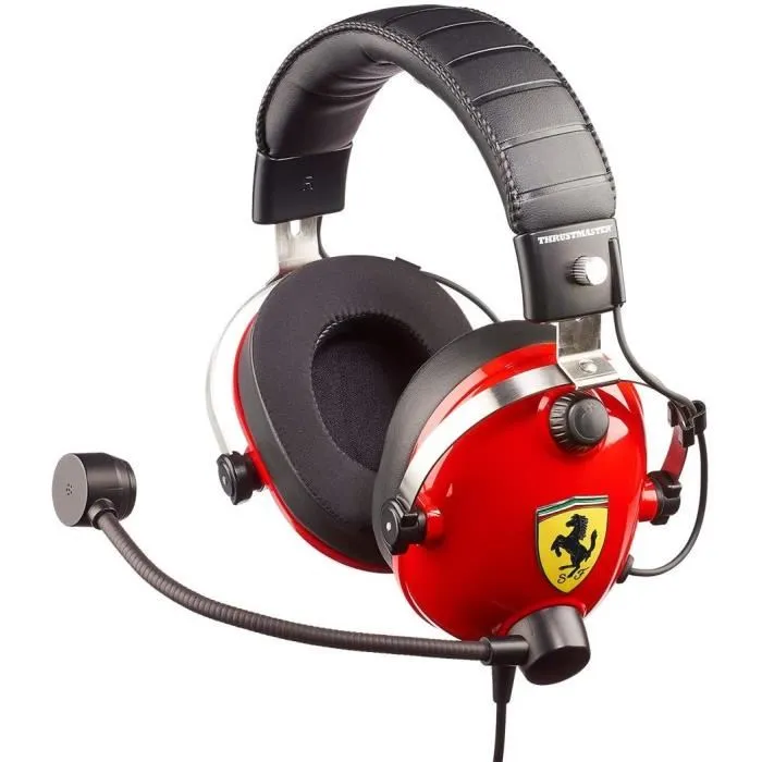 Casque Gaming Thrustmaster TRacing Scuderia Ferrari Edition - Compatible PC/PS4/Xbox One - Rouge Reconditionné - 199,90 € Casque Gaming Thrustmaster TRacing Scuderia Ferrari Edition - Compatible PC/PS4/Xbox One - Rouge Reconditionné reconditionné disponible sur Cdiscount Seconde Vie