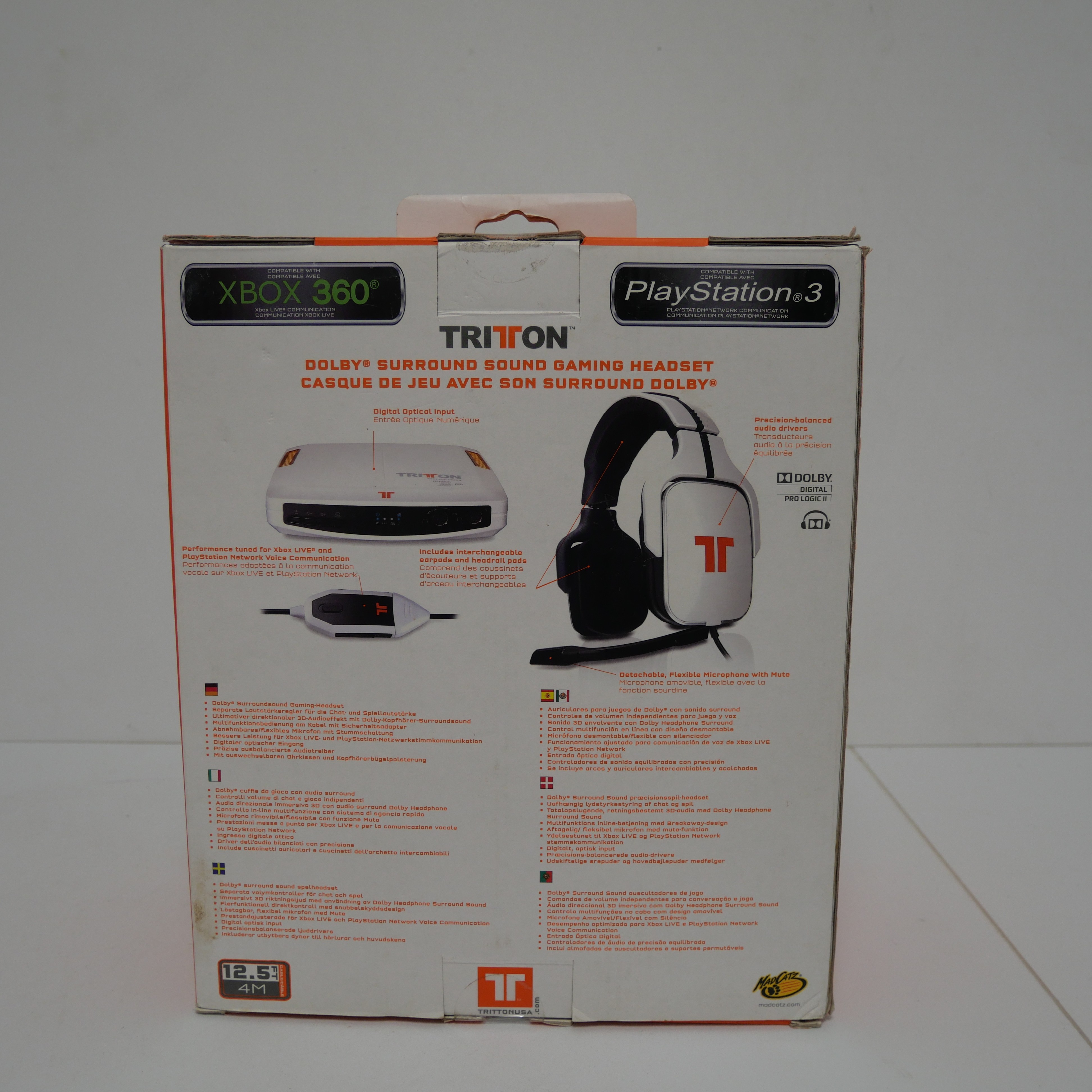 Voir photo 4 de Casque Gaming Tritton AX 720 Surround Dolby (Neuf en boîte) Casque Gaming Tritton AX 720 Surround Dolby (Neuf en boîte) Parfait état reconditionné photo 4
