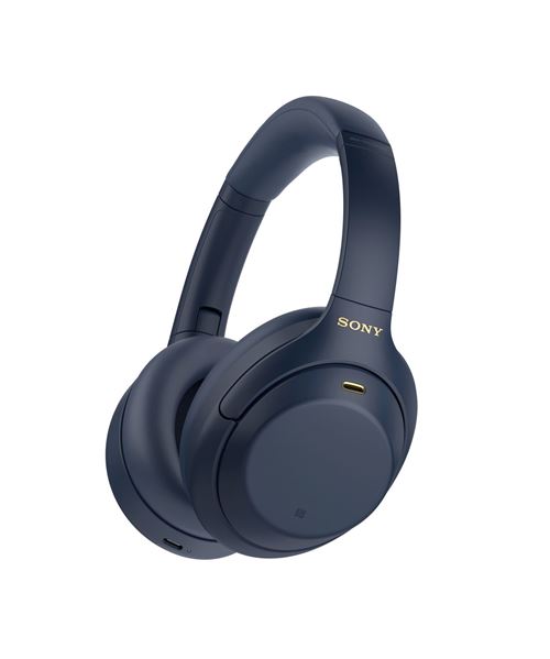 Casque Hi-Res sans fil Bluetooth à réduction de bruit Sony WH-1000XM4 Bleu minuit État correct Sony reconditionné disponible sur Fnac