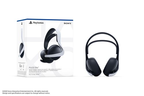 Casque micro sans fil Sony Pulse Elite Blanc pour PS5 PC et Mac + Sac Gris État correct reconditionné disponible sur Fnac