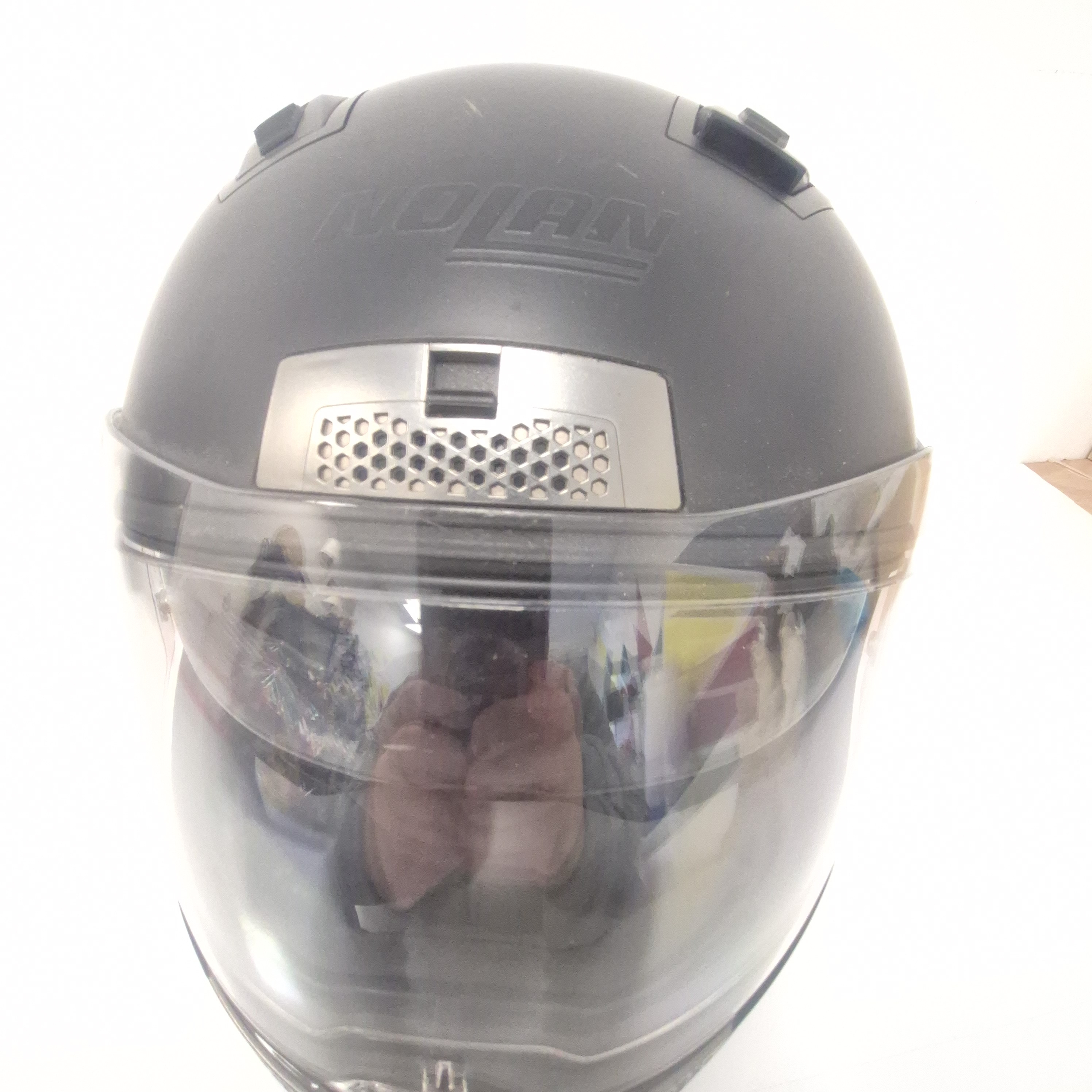 Voir photo 2 de Casque moto N85 - Nolan - Taille S Casque moto N85 - Nolan - Taille S Très bon état reconditionné photo 2