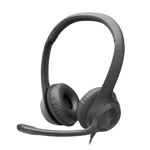 Casque PC filaire Logitech H390 Noir État correct Logitech reconditionné disponible sur Fnac