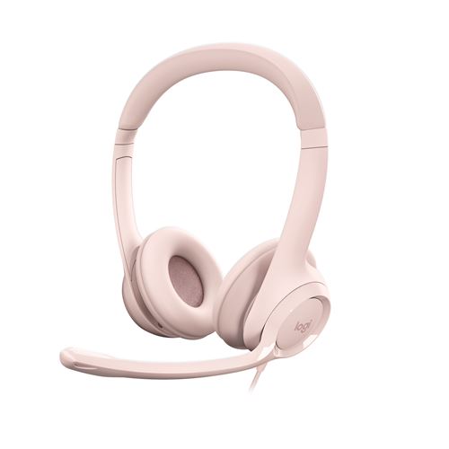 Casque PC filaire USB Logitech H390 pour ordinateur Rose État correct N/A reconditionné disponible sur Fnac