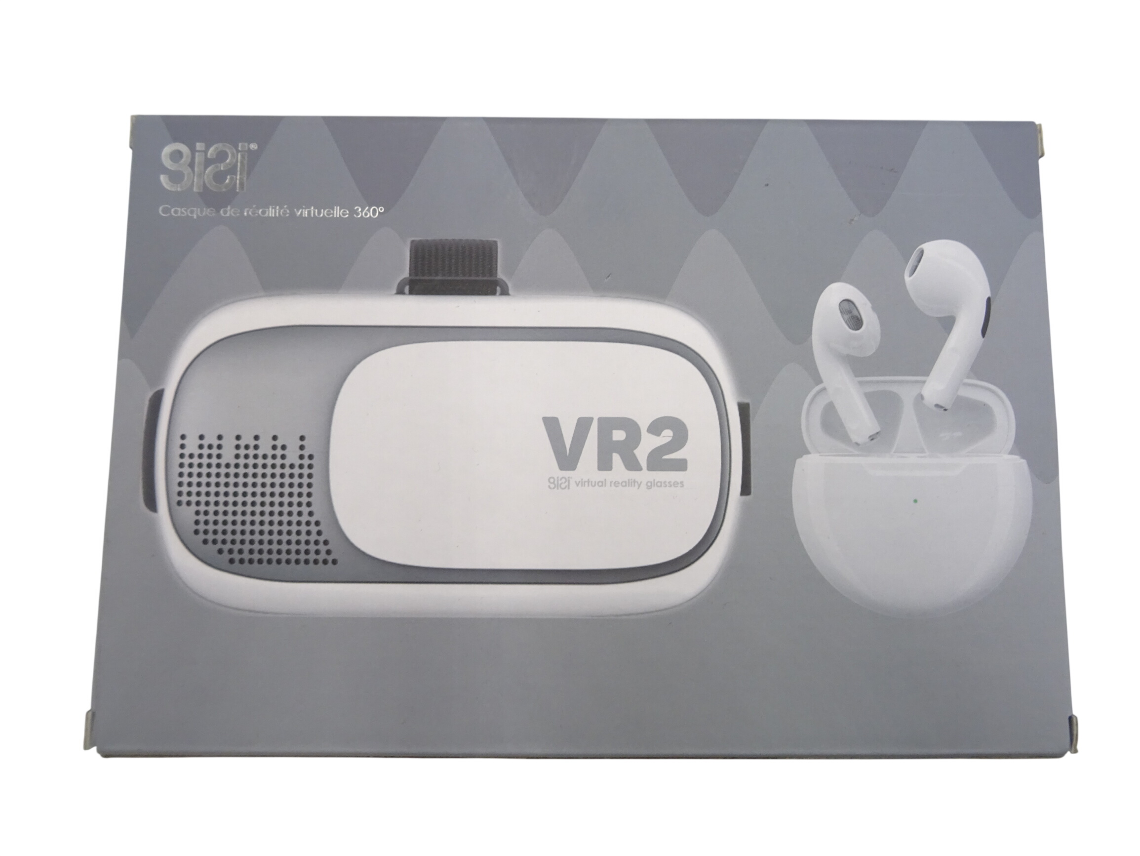 Casque réalité virtuelle 360° "Gizi VR2" Bon état - 12,00 € Casque réalité virtuelle 360° "Gizi VR2" Bon état reconditionné disponible sur Label Emmaüs